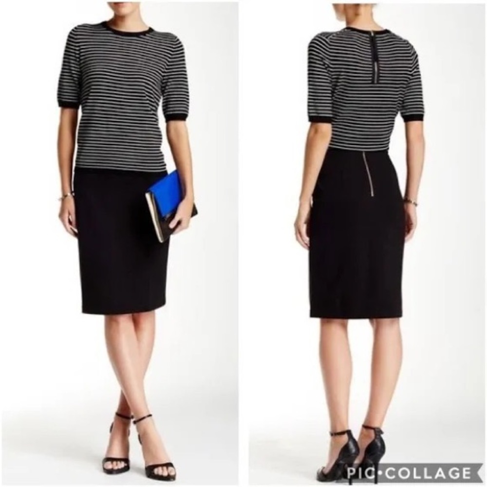 Philosophy Navy Pencil Skirt- NWT Size 8